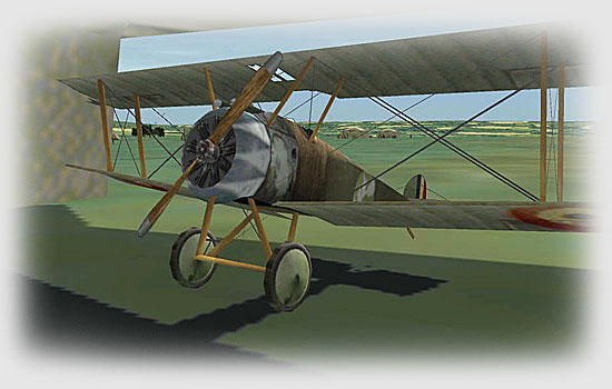 In the Hangar.