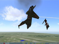 The Turkish aircraft cannot escape.