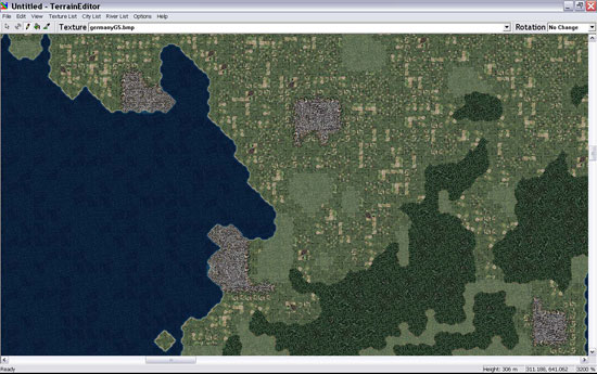 If you can see where to put the roads on this, you are leaning too close to the monitor.