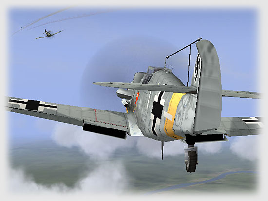 Lilya frantically pulled the nose of her Yak onto the German pilot.