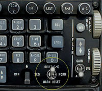 HUD drift correction switch