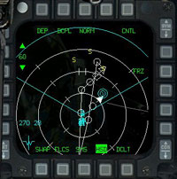 Just outside of 40 miles to the target