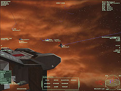 Fighters attack.