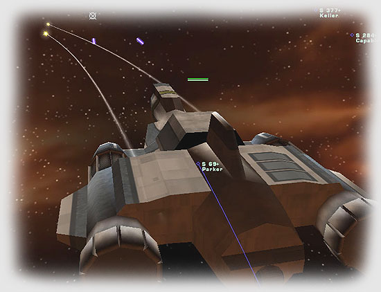 Parker, another nearby frigate, joined in with her Mk-7 interceptors...