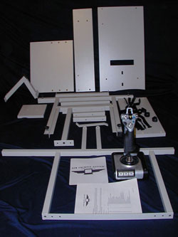 Sim Cockpit System unassembled.