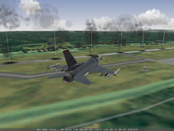 Falcon11 radar bomb run.