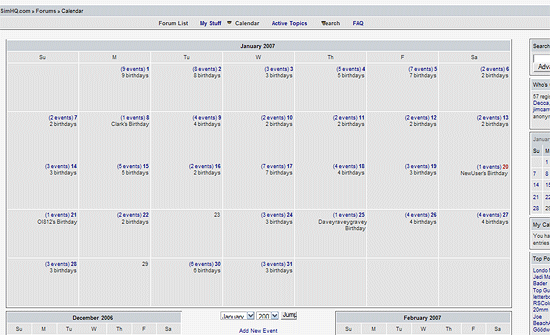 Calendar