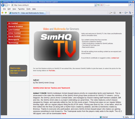 SimHQ.TV
