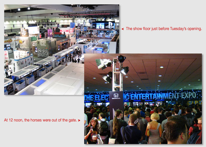 The start of E3Expo 2010