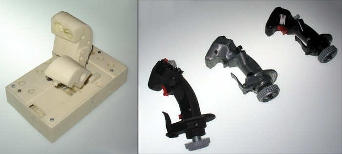 Prototypes for the Thrustmaster HOTAS Warthog