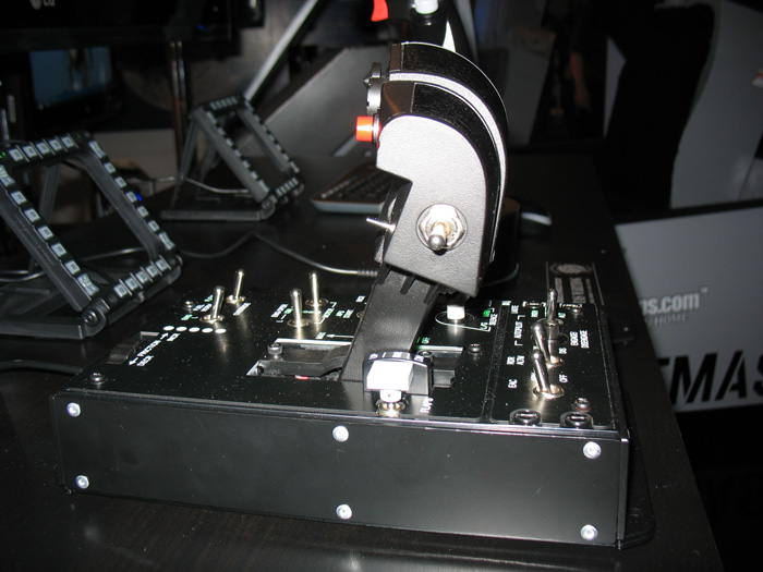 The Thrustnmaster HOTAS Warthog throttle