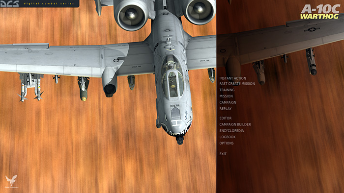 DCS: A-10C Warthog - Main Menu