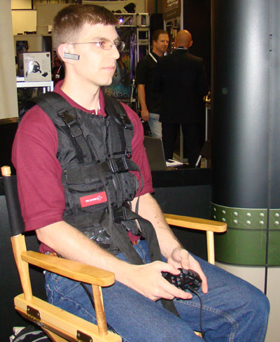 Joe wears the 3rd Space vest.