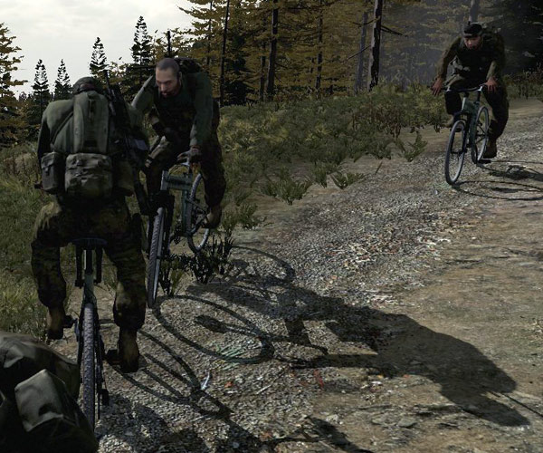All kinds of vehicles in ArmA 2!