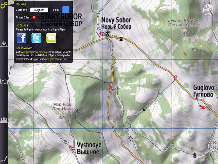 GamePlan- upload your own maps