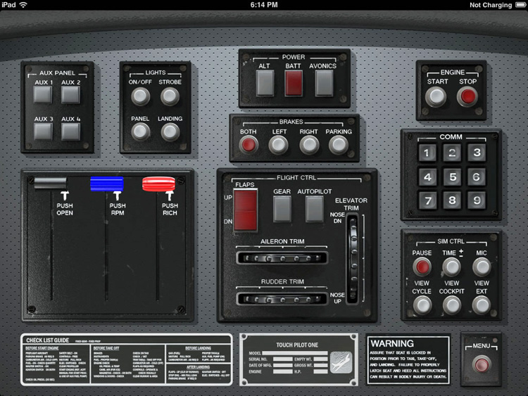 Touch Pilot One - iPad