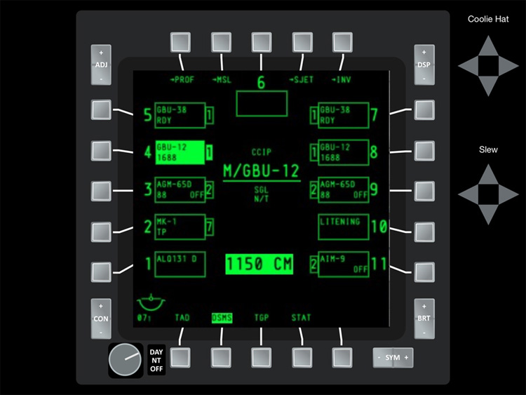 iControl DCS - Configuring weapons using the Digital Stores Management System.