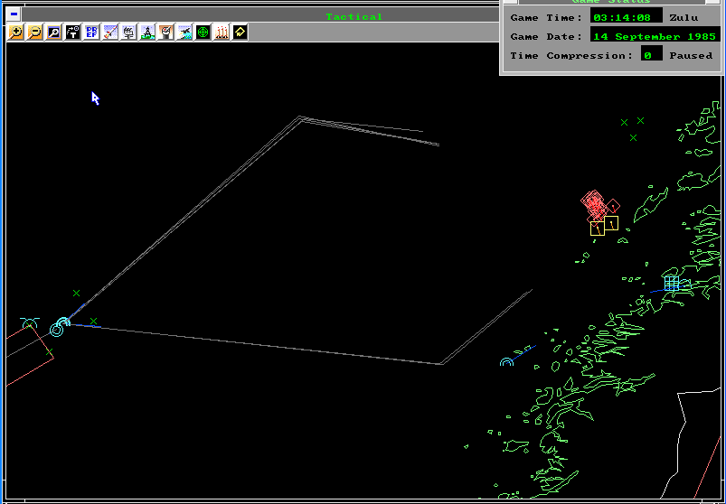 SimHQ Feature - World War III in 1985 &ndash; A Harpoon3 Battleset Diary