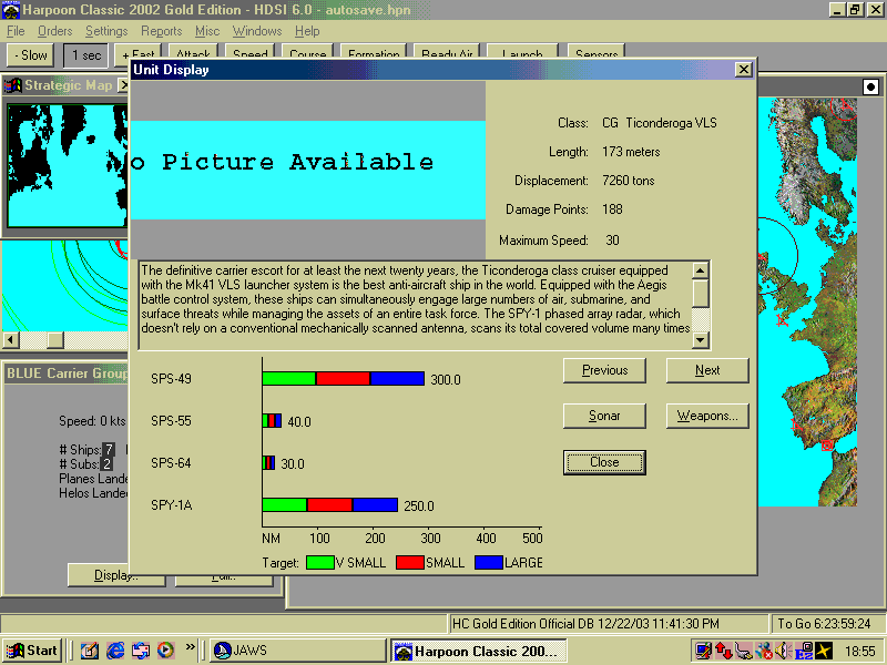 SimHQ Review - Harpoon Classic 2002 Gold Edition