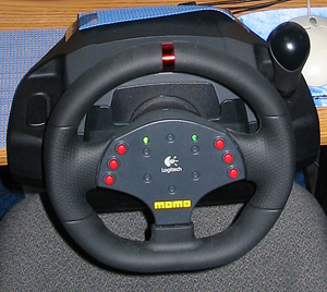 The Logitech MOMO.