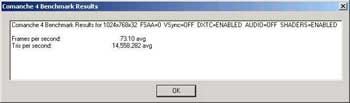1024 x 768, no FSAA