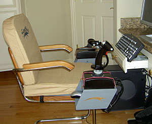 The cushion helps the backside on long flights.