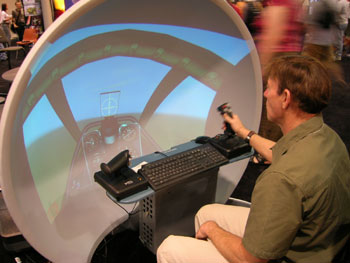 The VisionStation was displayed at the CH Products booth.