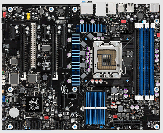 The Intel DX58SO (X58 chipset) Extreme motherboard