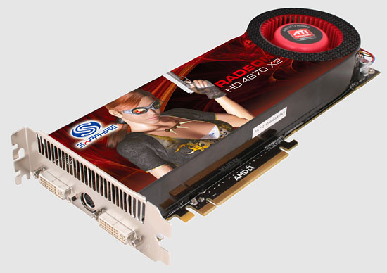 The Sapphire Radeon HD 4870 X2