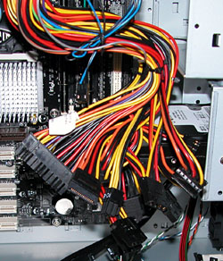 Wires and more wires...
