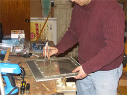 Marking the Fan Hole
