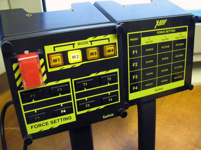 The X-65F Pro Flight Panels