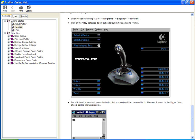Flight System G940 Help.