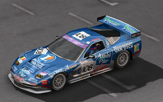 The Corvette C5R.