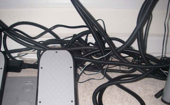 Wires and more wires!