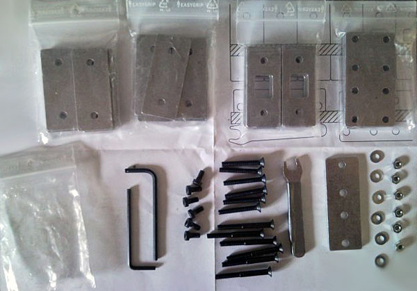 Packaged Contents.