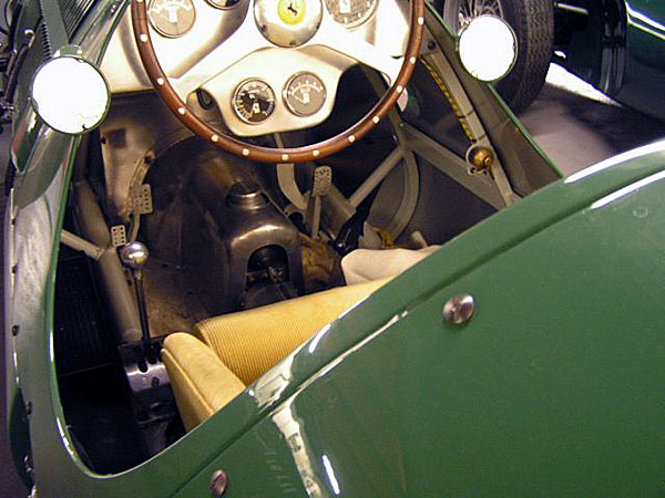 Pre-war pedal configuration.