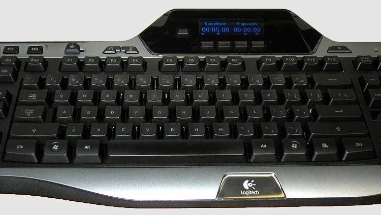 Logitech G510 Keyboard - Center section