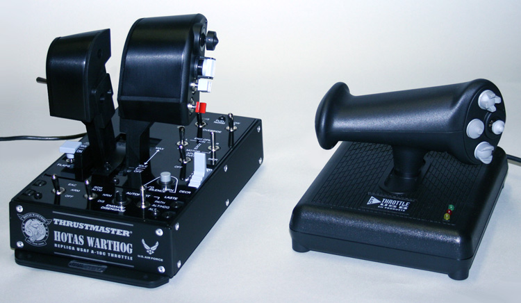 HOTAS Warthog and the CH Products Pro Throttles