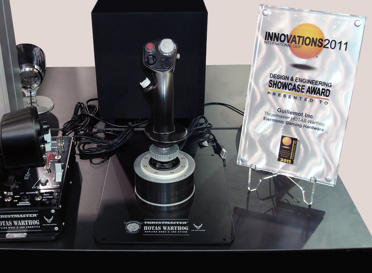 The HOTAS Warthog won a significant award at CES 2011