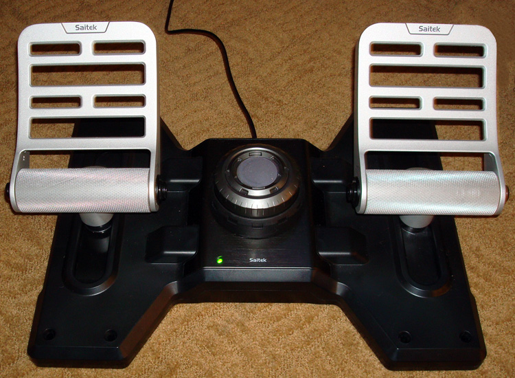 Pro Flight Combat rudder pedals without the plate