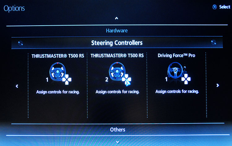 T500RS GT5 GUI #1