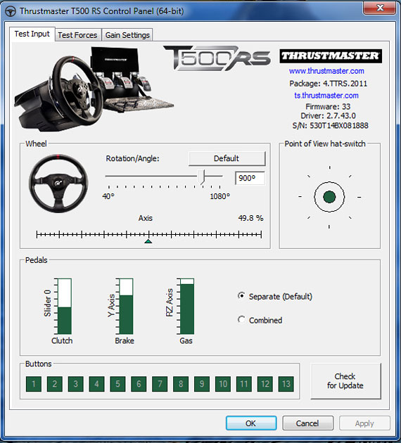 T500RS PC GUI pg 1
