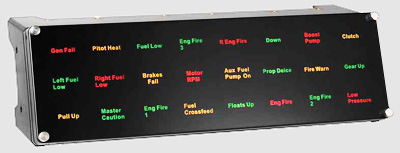 Backlit Information Panel