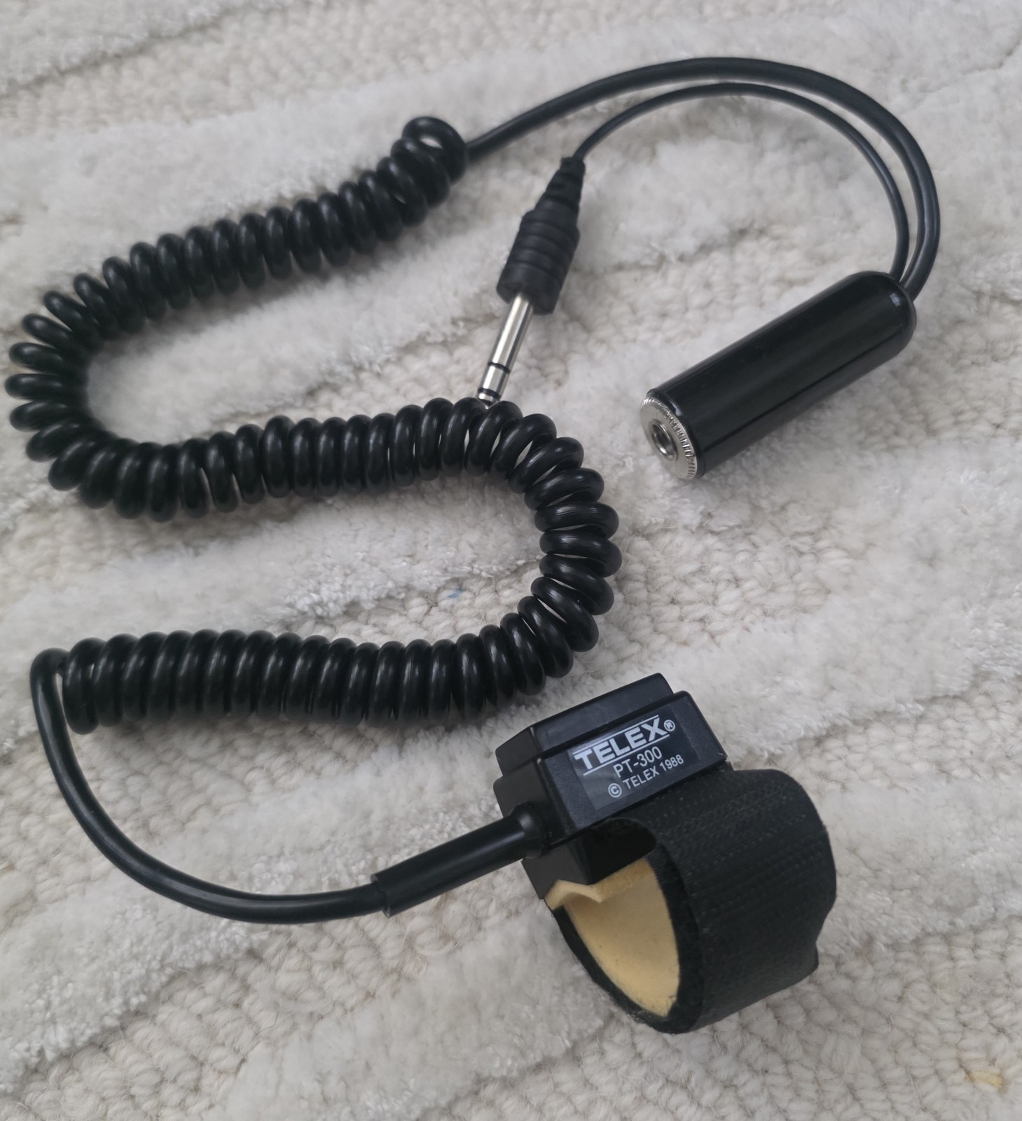 Telex PT-300 Push To Talk PTT Switch Strap General Aviation Pilot Intercom