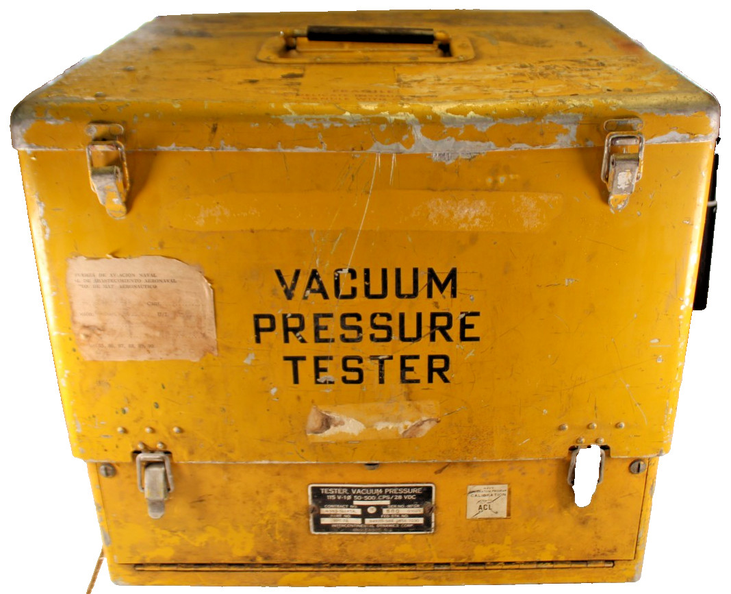 Intercontinental Dynamics Tester, Vacuum Pressure Intercontinental Dynamics Tester, Vacuum Pressure