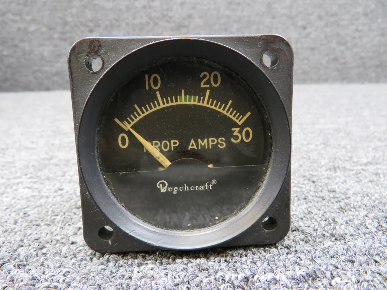 A-1157-9 (Alt: 90-380007-9) Hickok Propeller Ammeter Indicator A-1157-9 (Alt: 90-380007-9) Hickok Propeller Ammeter Indicator
