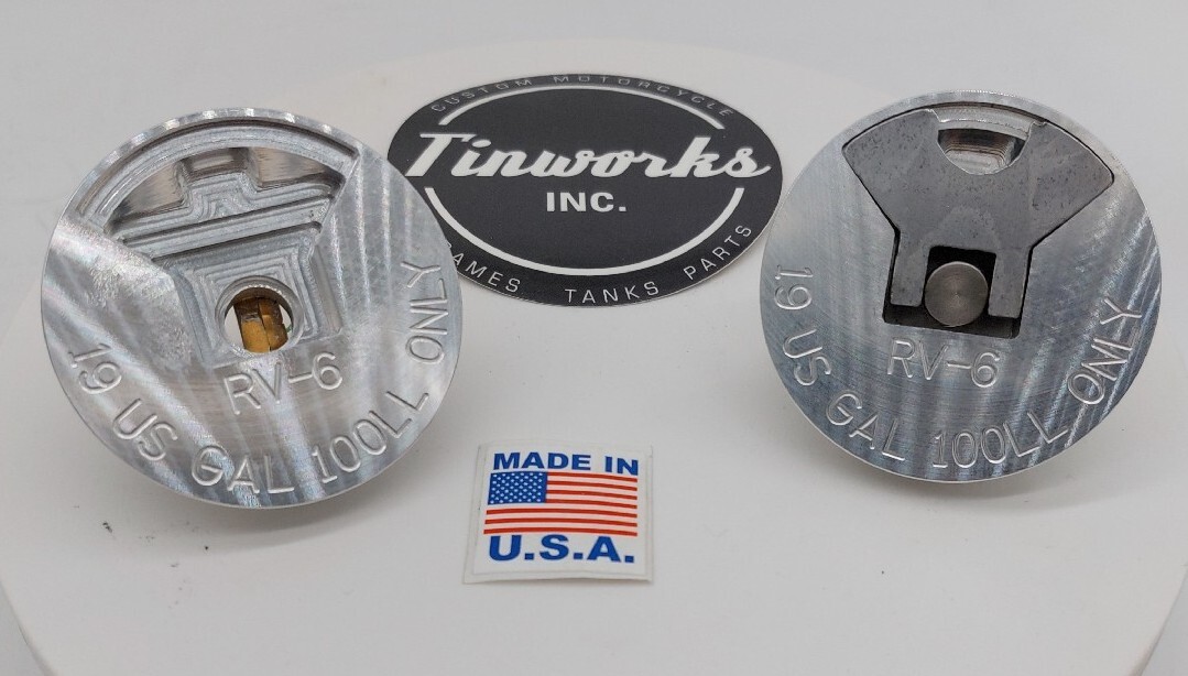 VANS RV-4-6-7-8 Aircraft Gas Cap VANS RV-4-6-7-8 Aircraft Gas Cap