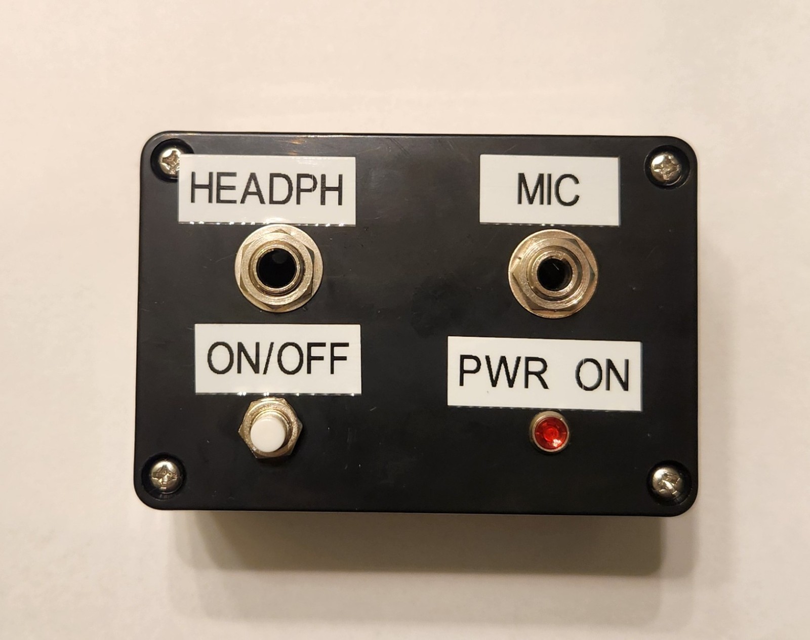 Aviation Ground Support Headset Tester Aviation Ground Support Headset Tester