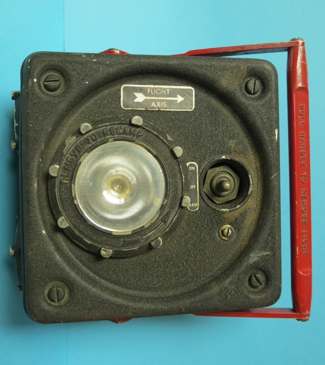 Vintage 1965 Grimes p/n: 44910 Emergency Exit Light Lantern Military Aircraft Vintage 1965 Grimes p/n: 44910 Emergency Exit Light Lantern Military Aircraft